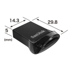 () USB 512GB USB 3.2 샌디스크 울트라 핏 SDCZ430-512G-J46 샌디스크 오리지널 브랜드 5년 보증