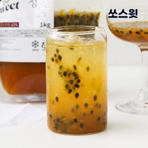 백향과 가득 담은 패션후르츠 수제청 1kg