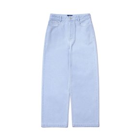 RAW EDGE WIDE W DENIM PANTS_LIGHT BLUE