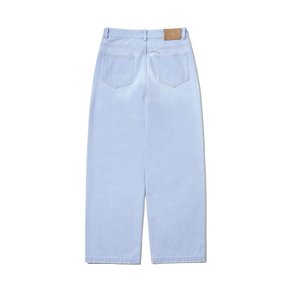 RAW EDGE WIDE W DENIM PANTS_LIGHT BLUE