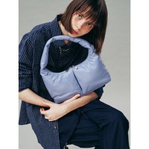 Soft Basket Hobo Bag (S)(dusty blue)