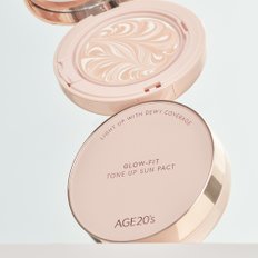 AGE20S 글로우 핏 톤업 선팩트 본품 12.5g (SPF50+ PA++++)