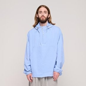 CB SEERSUCKER HALF ANORAK (SKYBLUE)