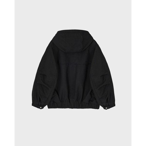 [파주점] 옴므 시그니처 코쿤 후드 점퍼 SI2JP900BK