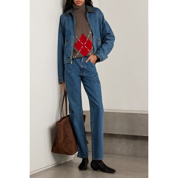 실버레이크 카무든 코듀로이 트림 데님 재킷 46376663162922937