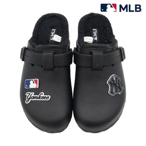 MLB로고캠핑방한슬리퍼BK