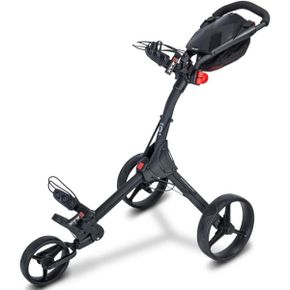 미국 빅맥스 캐디백 Big Max IQ 3-Wheel Golf Push Cart Ultra-Lightweight Quick-Folding Pull