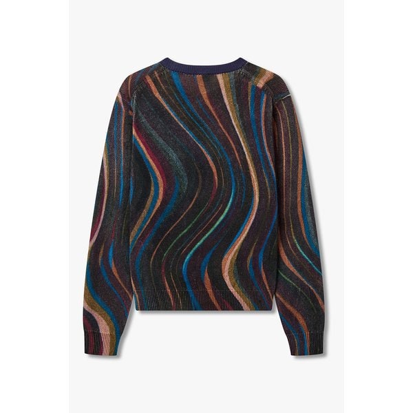 [PS PAUL SMITH] 여성 스월 프린트 크루넥 스웨터 5745328105000