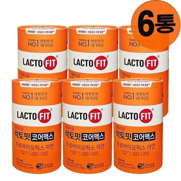 확대된 대표 종근당건강 생유산균 락토핏 코어맥스(6통)(1)