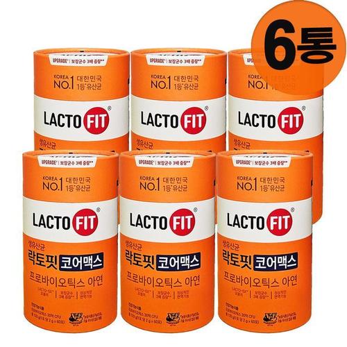 종근당건강 생유산균 락토핏 코어맥스(6통)(1)