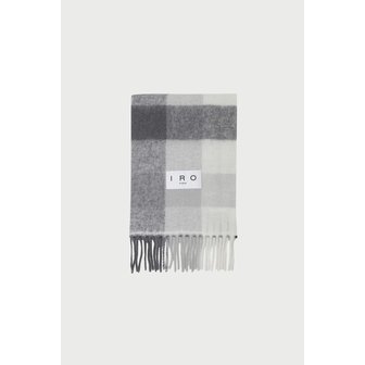 IRO [여주점] [이로] 여성 CHECKERS 알파카 머플러 ITAJW24706OTX