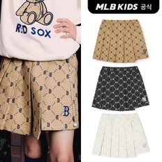 (공식)24SS 다이아 모노그램 우븐 랩 플리츠 치마바지 (3color) 7FSKMD141