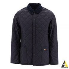 바버 Heritage Liddesdale Quilted Jacket - Navy (MQU0240 NY92) (헤리티지 리데스데일