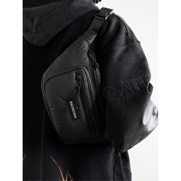 익스플로러 로고 아플리케 나일론 벨트 백 1647597319184843