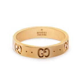 [구찌 GUCCI] YBC073230001 공용 18K 골드 반지