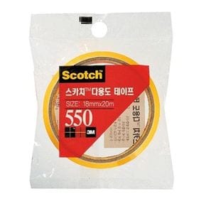 3M 스카치 다용도테이프(리필) 18mm 20M 550