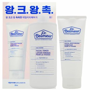 닥터벨머 데일리리페어 2종세트 토너400ml+로션200ml(대용량)