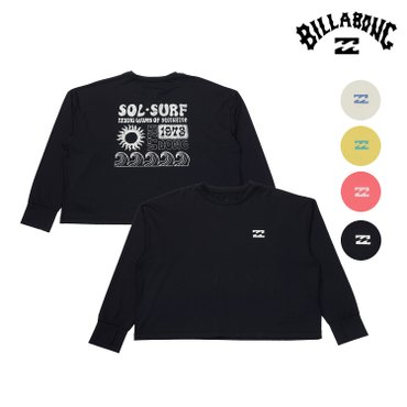빌라봉 여성 세미 크롭 오버핏 래쉬가드 RIDING WAVE LS (WF21RS163)