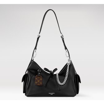 LOUIS VUITTON 캐리올 카고 PM 블랙 램스킨 숄더백 가방 M24861 5604630339964767