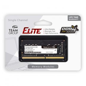 Team 노트북 PC용 메모리 SO-DIMM DDR4 3200MHz PC4-25600 8G