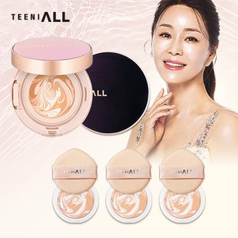 티니올 2024 NEW (견미리 팩트) 티니올 팩트 총 5개 (본품 2 + 리필 3) 오로라 에디션 패키지