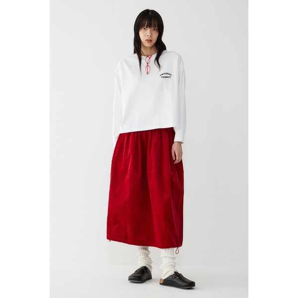 원포인트 크롭 티셔츠 91F5422771002