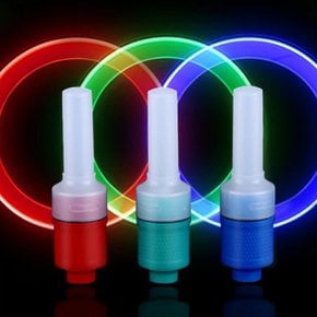 면발광 LED 휠라이트 자전거용품 야간 주행 안전등 휠 바퀴등 블루 레드 그린 RGB
