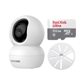 KTC-Z30 홈캠+512GB+원판 브라켓 300만화소 홈카메라 세트