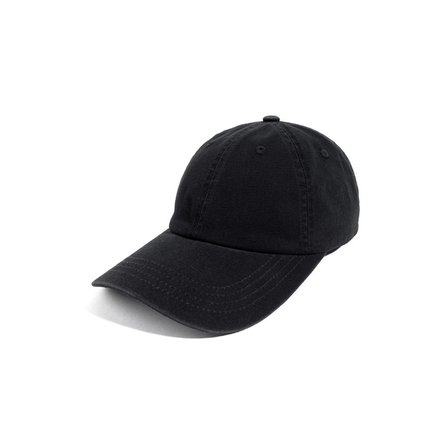 르커스텀 BASIC 16S WHASHED CAP (BLACK)