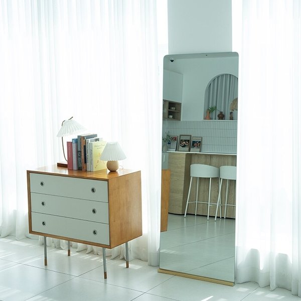 시즌2 아망떼 500 라운드사각형 대형전신거울 SM5105