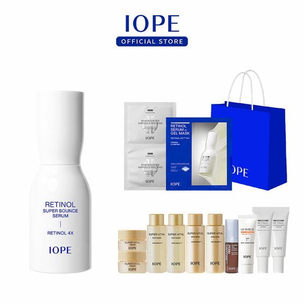 [내일도착/단독]아이오페 레티놀 슈퍼 바운스 세럼 50ml (+여행용13종)