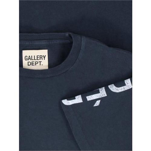 갤러리 디파트먼트 반팔 티셔츠 TOP038 WASHED BLACK Black