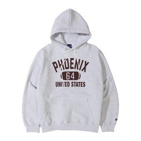 PHOENIX HOODIE (MELANGE WHITE)