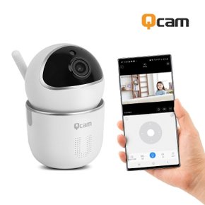 QCAM-K1 CCTV IP카메라 무선CCTV 보안카메라 Full HD