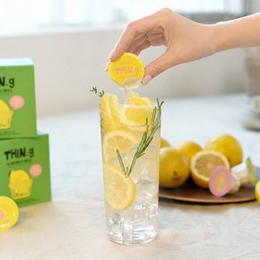 1+1 띵 레모네이드 베이스 포션 원액 총 20개입 탄산수 하이볼 홈카페