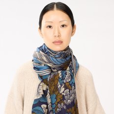 [이누이에디션] ETOLE PANTHERE BLUE SCARF_INET201PAN04