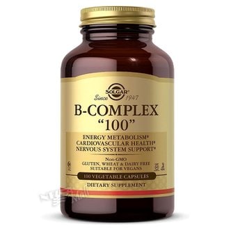 GNC 솔가 비타민 B 콤플렉스 100 100베지캡슐 SOLGAR B-COMPLEX