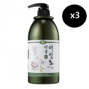 더블모 어성초 샴푸1000ml 3개