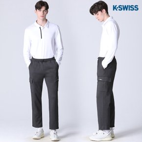 [케이스위스(K-SWISS)] 카고 포켓 스트링 트레이닝 팬츠