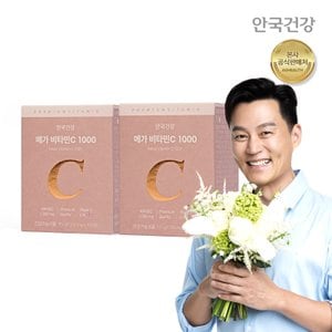 안국건강 메가 비타민C 1000 100정 2박스 (200일분)