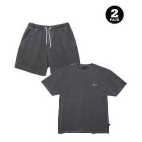 예일 (23SS) [ONEMILE WEAR] SMALL ARCH TEE + SWEAT SHORTS SET PG 차콜