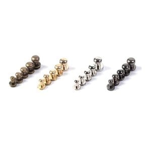 /달리아문방구 솔트레지 솔트리지 가방 나사 4mm 4color 가죽공예 재료