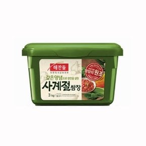 해찬들 쌈장 사계절쌈장 3 KG (W75825A)