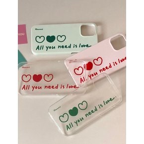 All you need is love jelly/jelly hard case