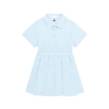 내셔널지오그래픽키즈 K252GOP010 여아 우븐 원피스 ICEBLUE