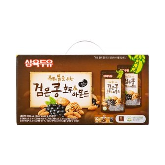  [삼육] 검은콩호두&아몬드 두유(190ml*15입)