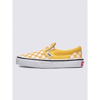 반스 [반스 공식] 키즈 컬러 띠어리 체커보드 Classic Slip-On 클래식 슬립온 / VN000D0JP1T1