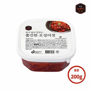 [오마니젓갈] 속초 수제젓갈 오마니 오징어젓 200g (중국산)