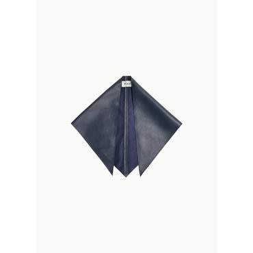 샵아모멘토 피엔 25FW Triangle Scarf, Marine