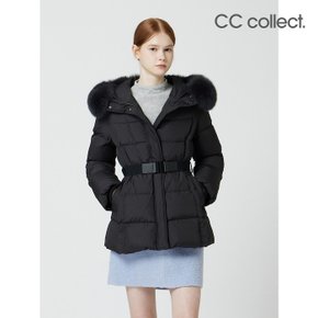 [CExclusive] 폭스퍼 벨티드 하프 다운 BK_C254PSG185